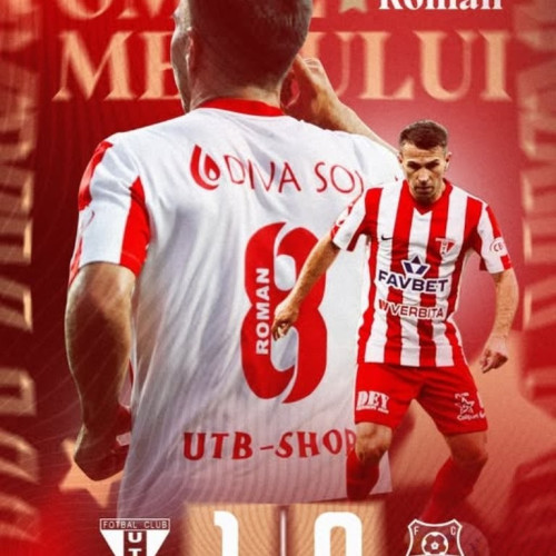 UTA Arad își răsplătește performanța cu recunoaștere în echipa etapei