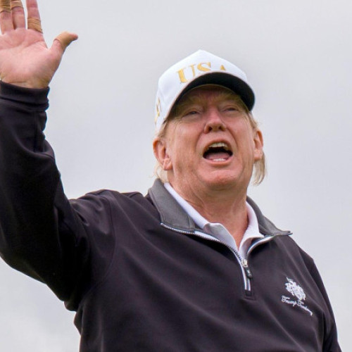 Trump inaugurează al treilea teren de golf în Scoția și vorbește despre oprirea a cinci conflicte internaționale