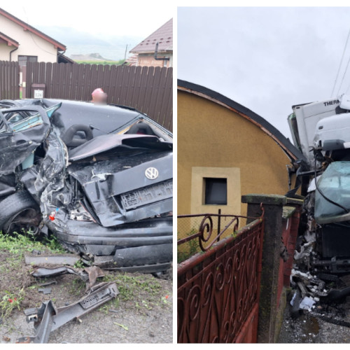 accident rutier pe DN 1 C în localitatea fundătura