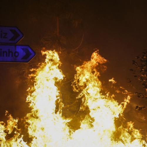 Incendii forestiere majore în Portugalia, starea de alertă maximă