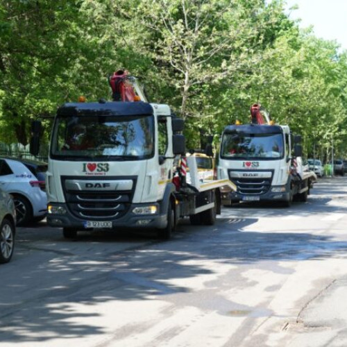 Campanie intensificată pentru ridicarea mașinilor parcate neregulamentar în Sectorul 3