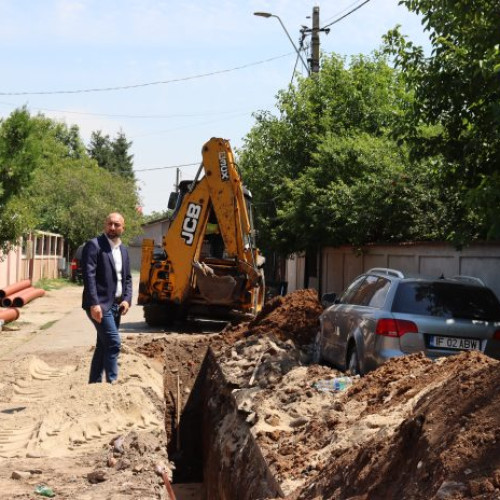 progrese importante în infrastructura din stefanestii de jos