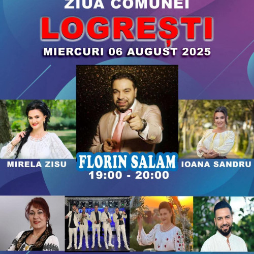 ziua comunei la logrești. eveniment plin de energie și muzică de top