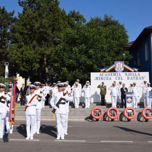 Ceremonie de absolvire la Academia Navală „Mircea cel Bătrân” cu 247 de tineri