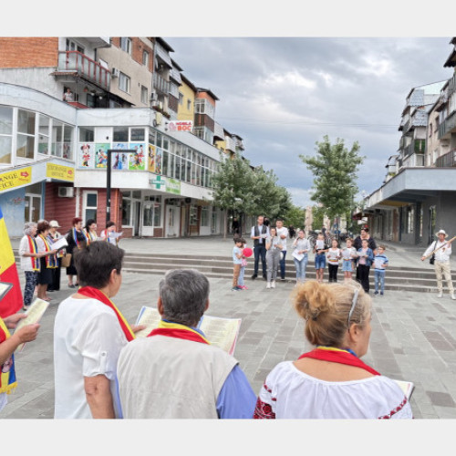 momente inedite pentru sarbatorirea zilei imnului national al romaniei