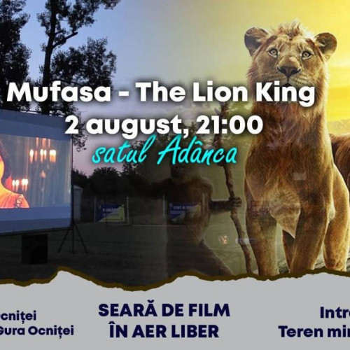 Gura Ocniței organizează o seară de film în aer liber pentru familii