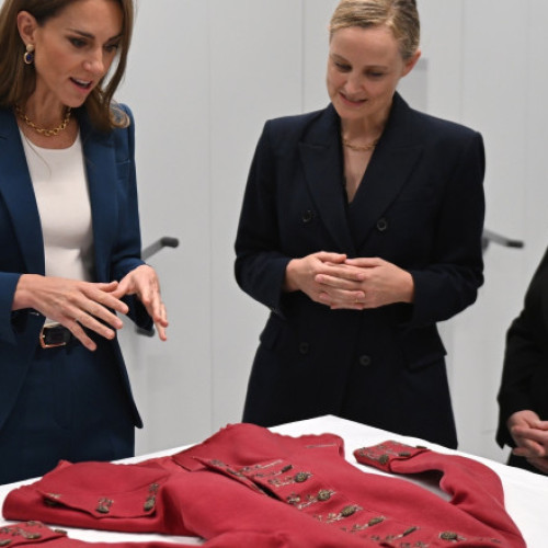 Kate Middleton a dezvăluit o mini-expozitie la muzeul Victoria and Albert din Londra