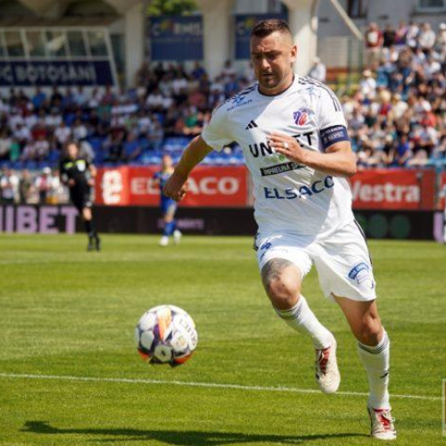 George Miron, căpitanul FC Botoșani, sancționat pentru cartonașul roșu și suspendare