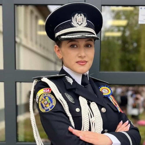 Tânără absolventă a Academiei de Poliție, repartizată la Inspectoratul de Poliție Alba
