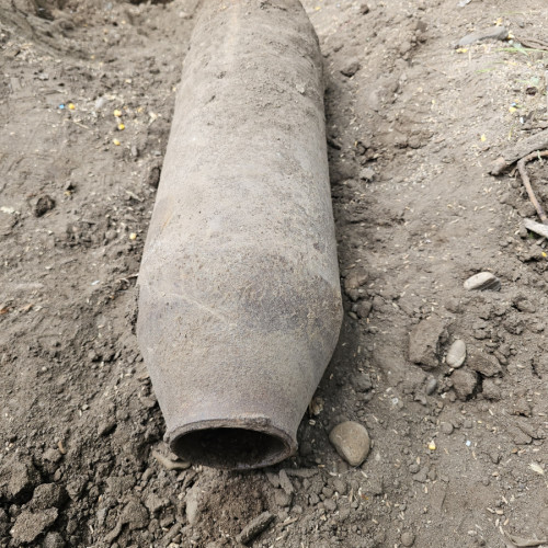 Bomba neexplodată descoperită în comuna Umbărești
