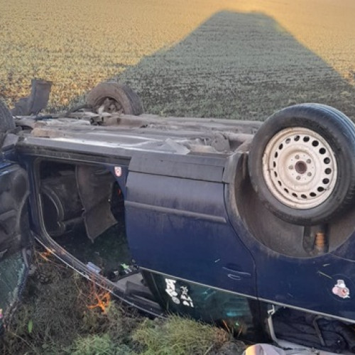 Echipaj de pompieri intervenționează după un accident în Mangalia