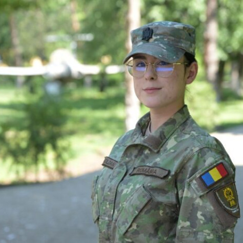 Ana-Maria Soldan sărbătorește dublu în această vară: ziua de naștere și absolvirea ca șef de promoție la școala militară