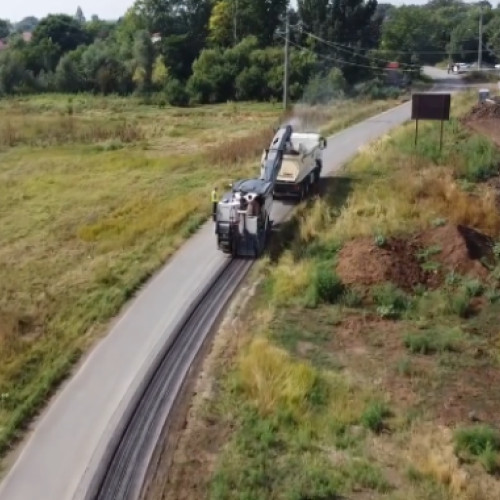 Lucrări de reabilitare pe DJ101J în Ilfov