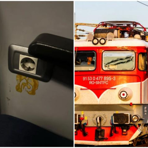 clujean avertizează în legătură cu prizele din trenurile CFR