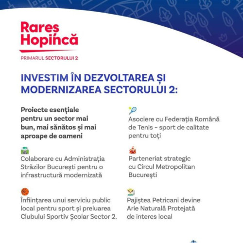 Consiliul General al Municipiului București a aprobat proiecte importante pentru dezvoltarea Sectorului 2