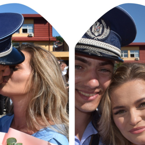 Ceremonie emoționantă la școala de agenți de poliție din Cluj-Napoca