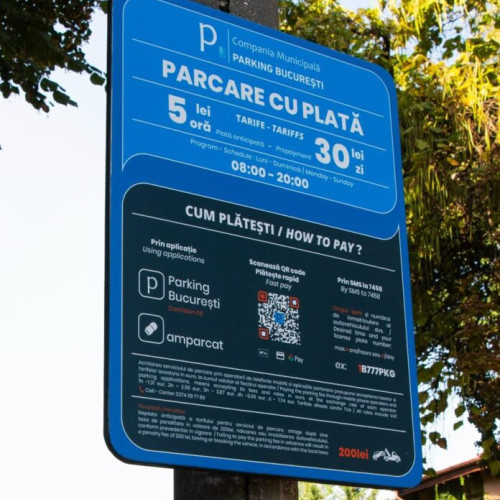 Notele de constatare neîncasate de compania Parking ajung la peste 150 de milioane de euro