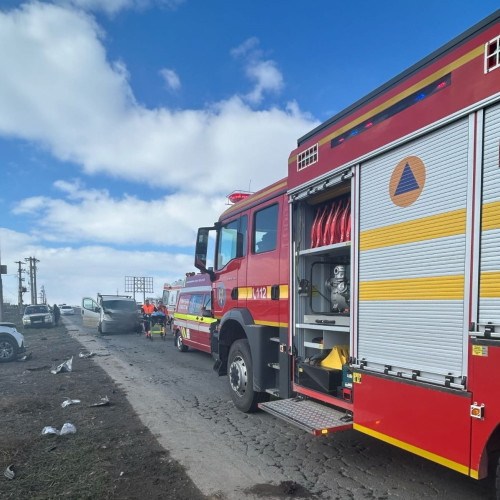Accident rutier în Constanța: patru persoane implicate și blocaj temporar al traficului