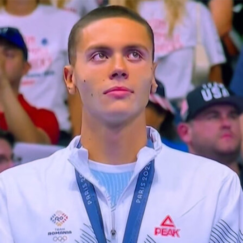 David Popovici a stabilit un nou record european la 100 m liber la Campionatul Mondial din Singapore