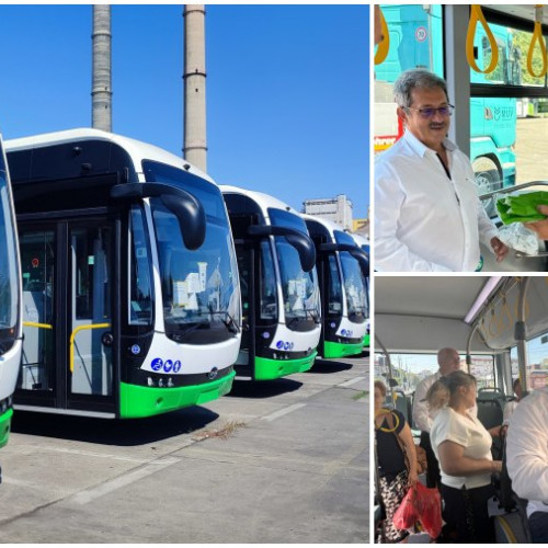 Bacau primește 24 de autobuze electrice pentru transportul metropolitian