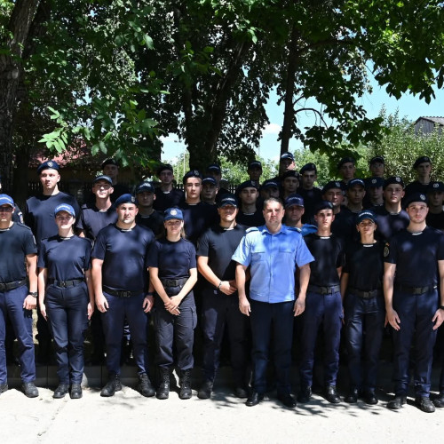elevi de la școlile militare de jandarmi au finalizat stagiul de practică la Gorj