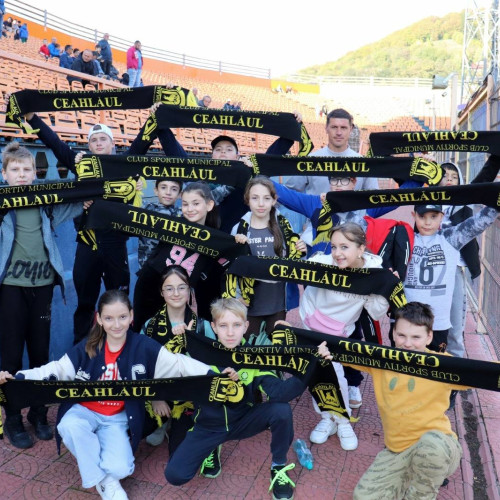 start pentru antrenamentele tinerei grupe U11 la Ceahlăul