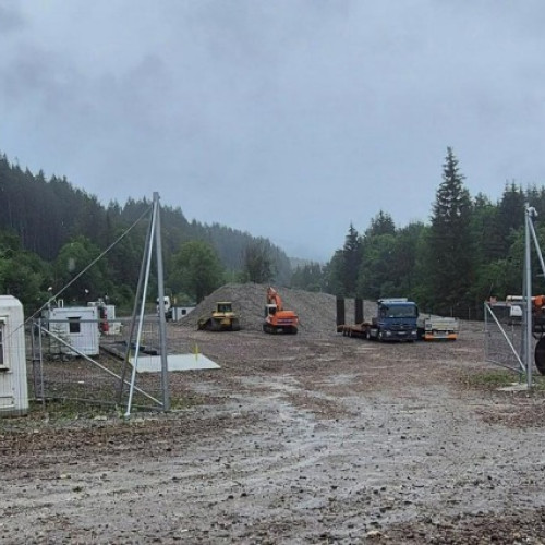 Încep lucrările de modernizare pe DJ 102I pe Valea Doftanei, spre Săcele-Brassov