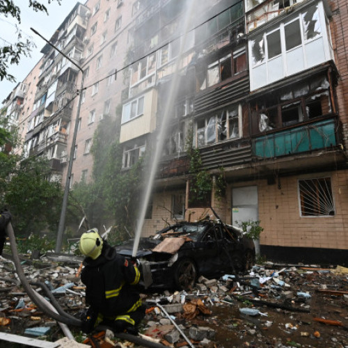 Atac cu drona în Harkov: cel puțin 11 persoane rănite, inclusiv un bebeluș de cinci luni