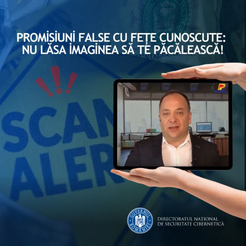 Avertisment privind înșelătorii online folosind imaginea economistului Adrian Negrescu