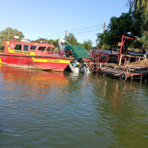 doi copii de șase ani, implicati într-un accident naval în delta dunării