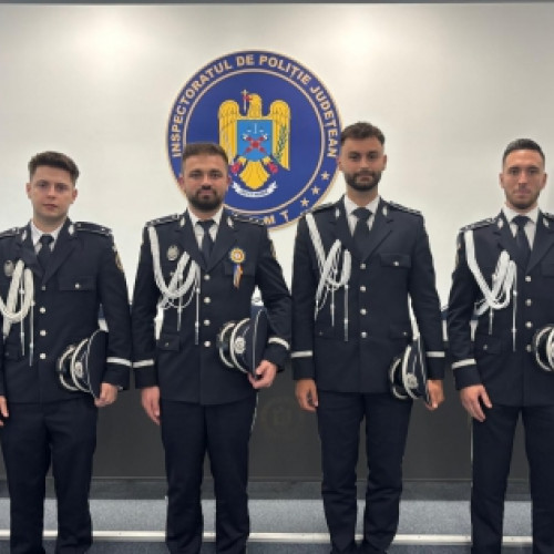 Absolventi ai Academiei de Poliție "Alexandru Ioan Cuza" se alătură Inspectoratului de Poliție Neamț