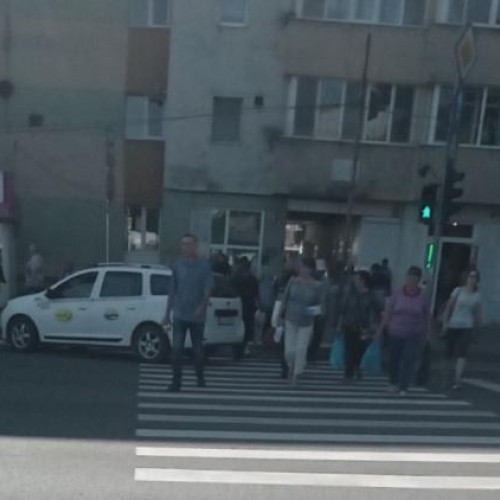 Riscuri crescute la trecerea de pietoni din Cluj-Napoca, stradă Dorobanților