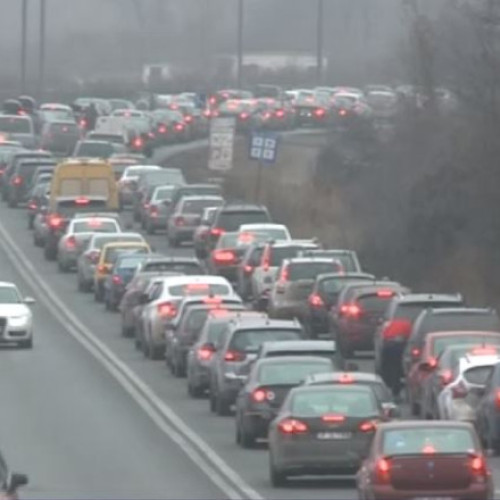 Trafic aglomerat pe DN 39 între Agigea și Eforie din cauza unui accident