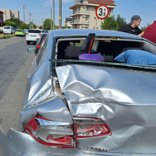 Accident grav pe DN 39 în stațiunea Eforie Nord