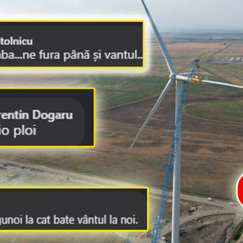 Comentarii negative și dezinformări despre parcul de eoliene Vifor din județul Buzău
