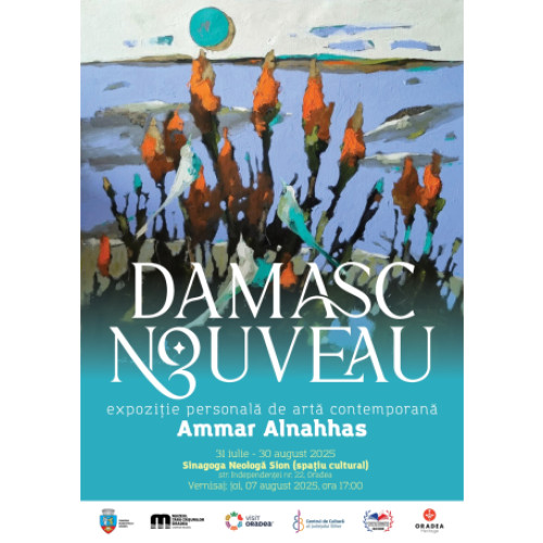 expozitie de arta contemporana la oradea: "damasc nouveau" de ammar alnahhas