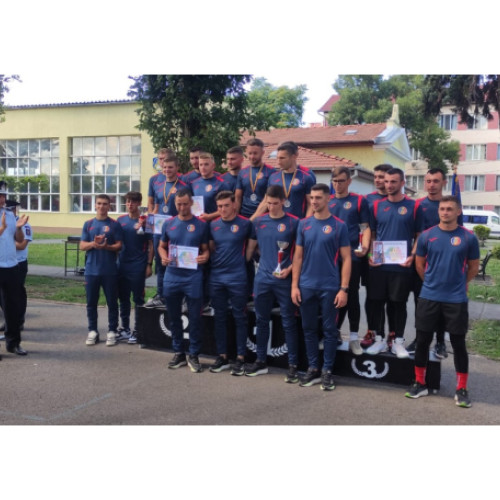 Echipa pompierilor din Bihor a câștigat toate probele la concursul zonal de situații de urgență