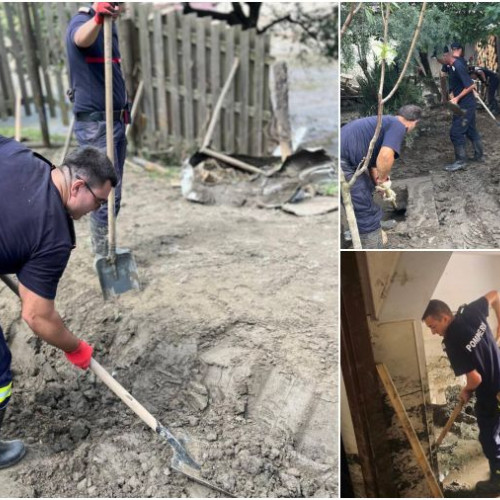 Intervenții continue pentru combaterea efectelor inundațiilor severe în județul Bacău