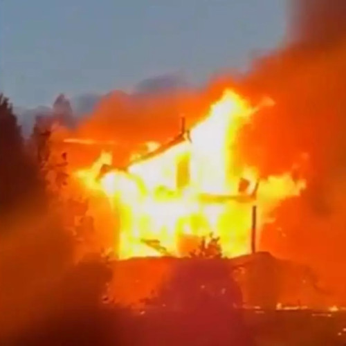 Incendiu major la pensiunea din Râșnov