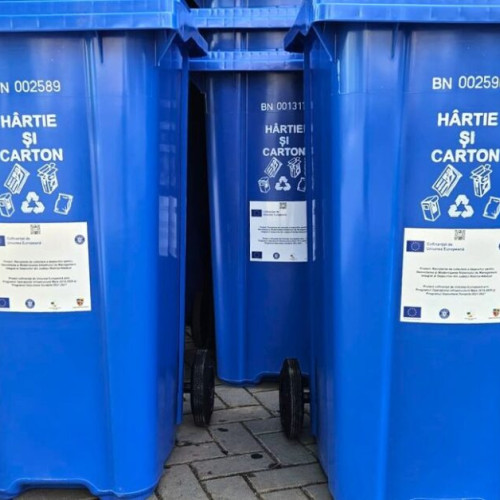 recoltarea de deșeuri reciclabile din hârtie și carton în bistrița începe în august