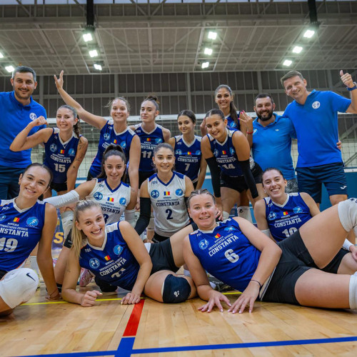 Universitatea Ovidius din Constanța a obținut rezultate remarcabile în competiția europeană de volei