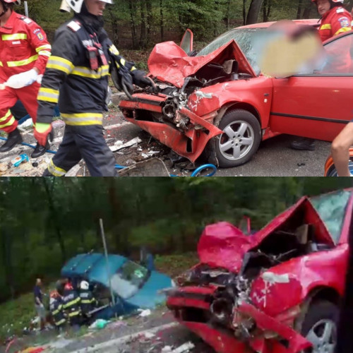 accident grav pe DN76 în bihor: o persoană a murit și alta se află în stop cardio-respirator