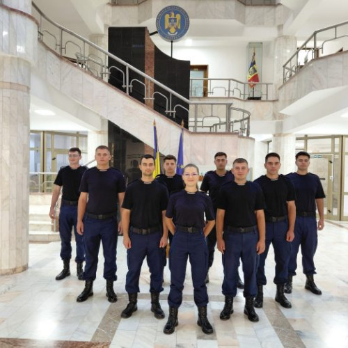 elevi ai scolii militare de subofiteri jandarmi "Petru Rares" Falticeni incep stagii practice la vrancea