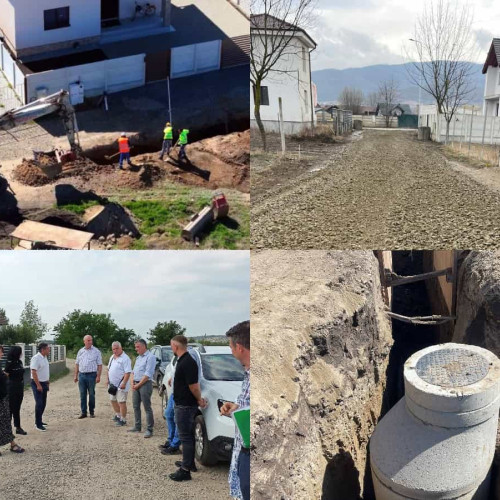 Extinderea rețelei de apă și canalizare în cartierul Orizont din Alba Iulia