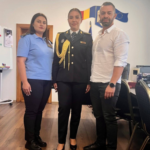 tânără absolventă a academiei de poliție începe activitatea la penitenciarul Găești