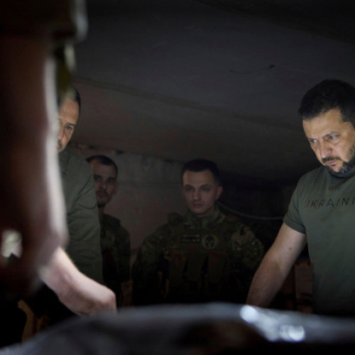 Zelenski: trupele ucrainene luptă împotriva mercenarilor străini în nord-estul țării