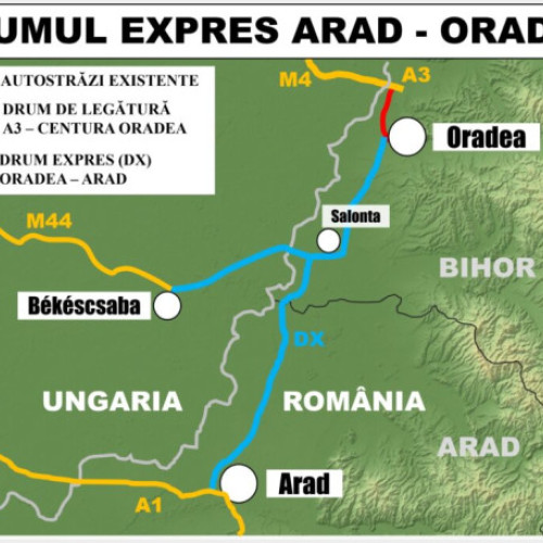 Contract pentru lotul 2 al drumului expres Arad-Oradea, atribuit unei asocieri romano-turce