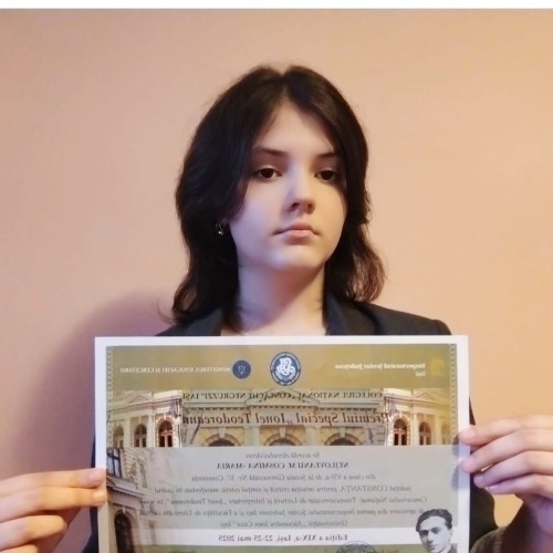 Tinerii excepționali ai Constanței: Cosmina-Maria Nejloveanu, elevă cu un parcurs impresionant în Oltenia și nu numai