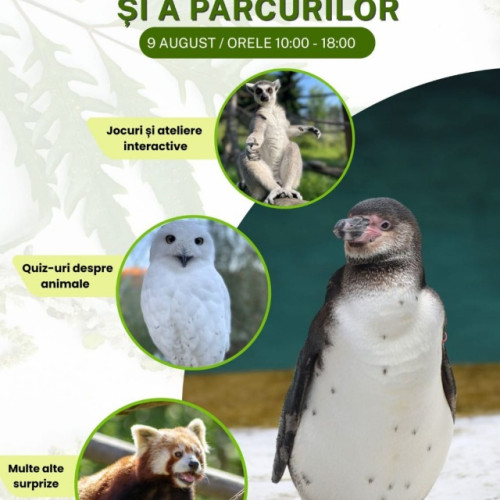zoo brașov sărbătorește ziua internațională a grădinilor zoologice și a parcurilor cu activități speciale