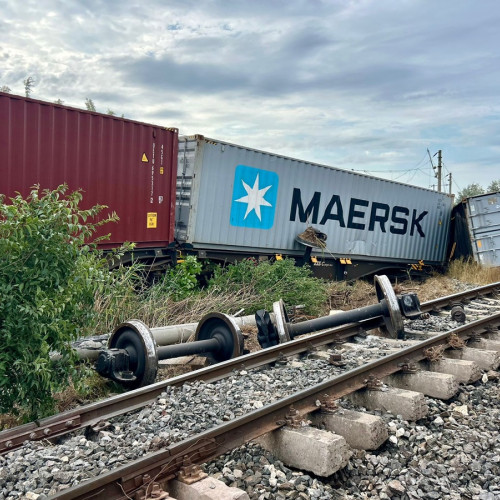 Accident feroviar la Agigea: circulația trenurilor de marfă a fost suspendată